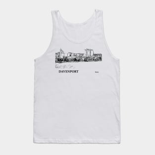 Davenport Iowa Tank Top